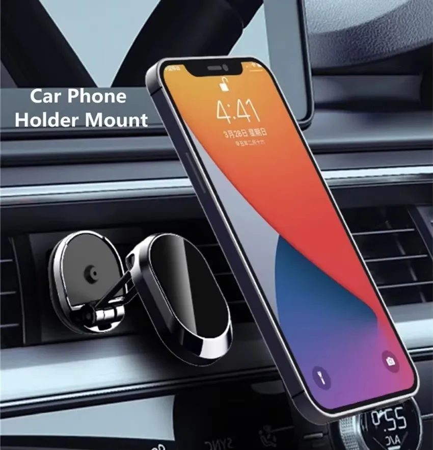 Magnetic Car Phone Holder Magn - огляд і ціна Phone Accessories Holder Car