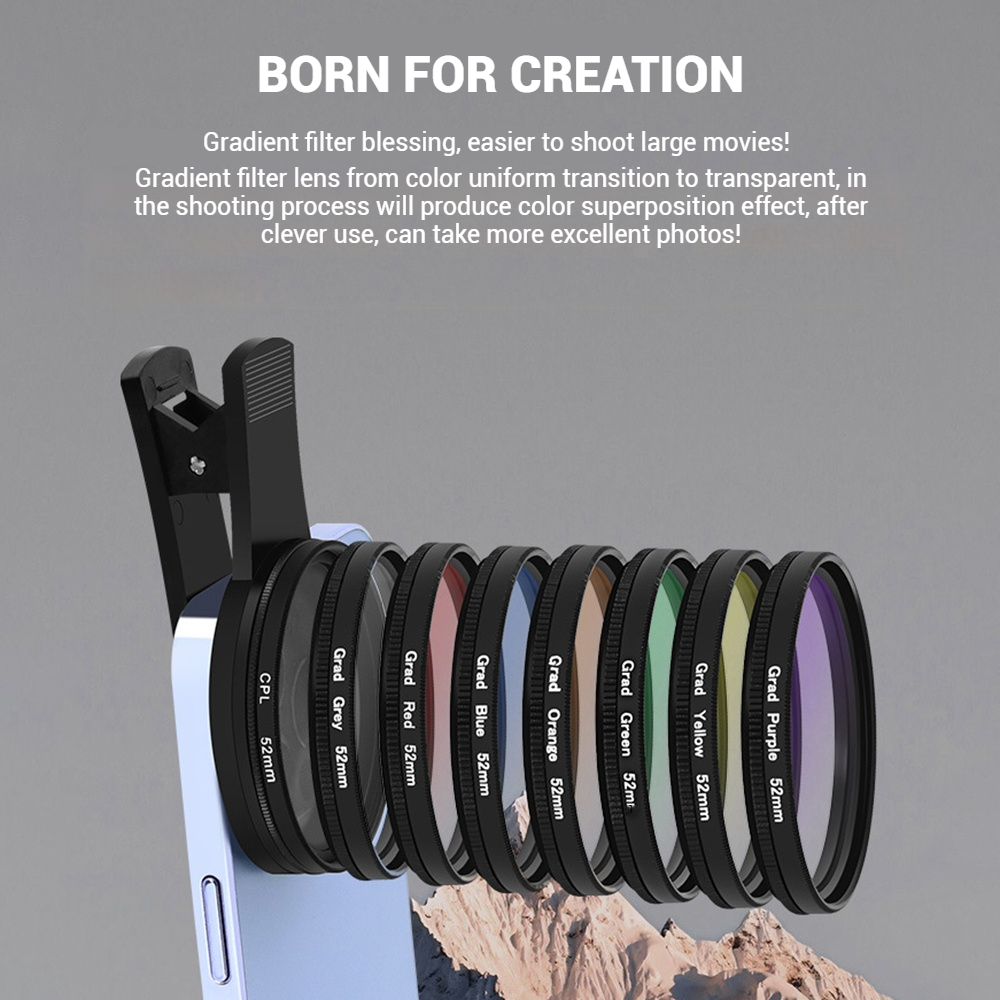 52MM Mobile Phone Lens Univers - огляд і ціна Phone Accessories Useful