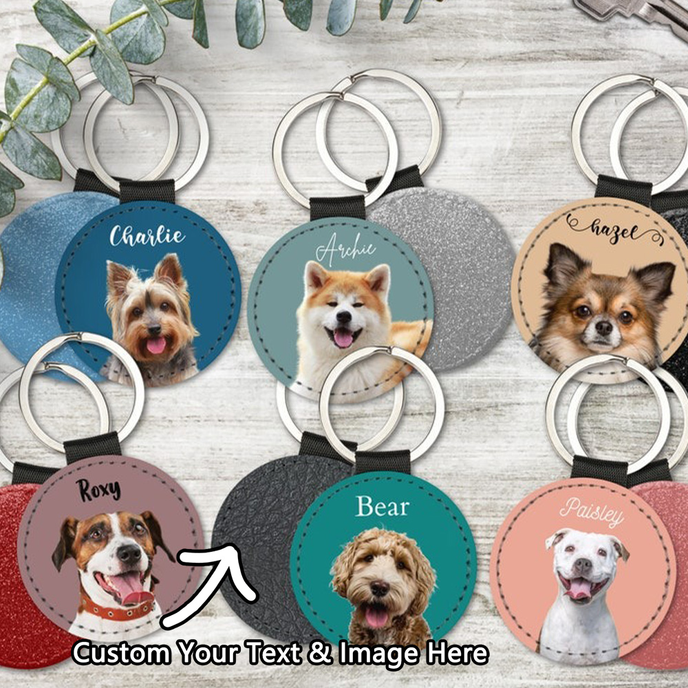 Custom Pet Photo Keychain Pers - огляд і ціна Phone Accessories Charms