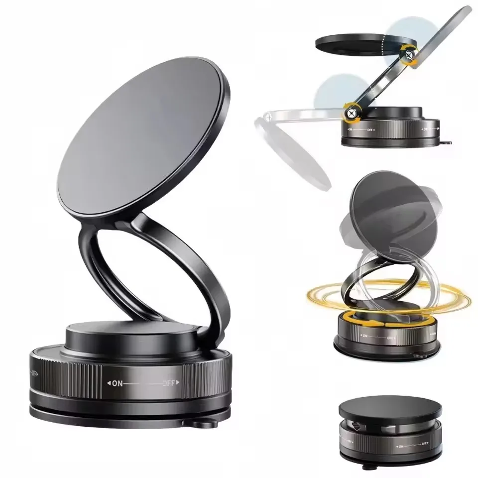 Upgraded 360°Vacuum Magnetic P - огляд і ціна Phone Accessories Holder Car