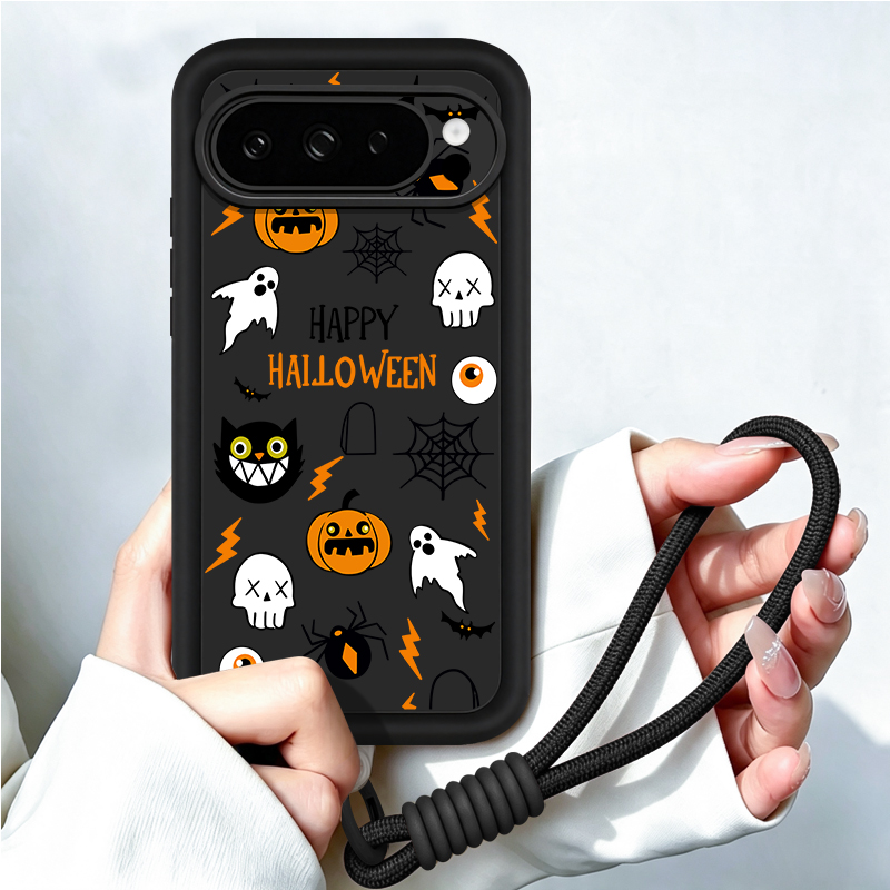Cartoon Halloween Pattern Lany - огляд і ціна Google Pixel 9 Pro