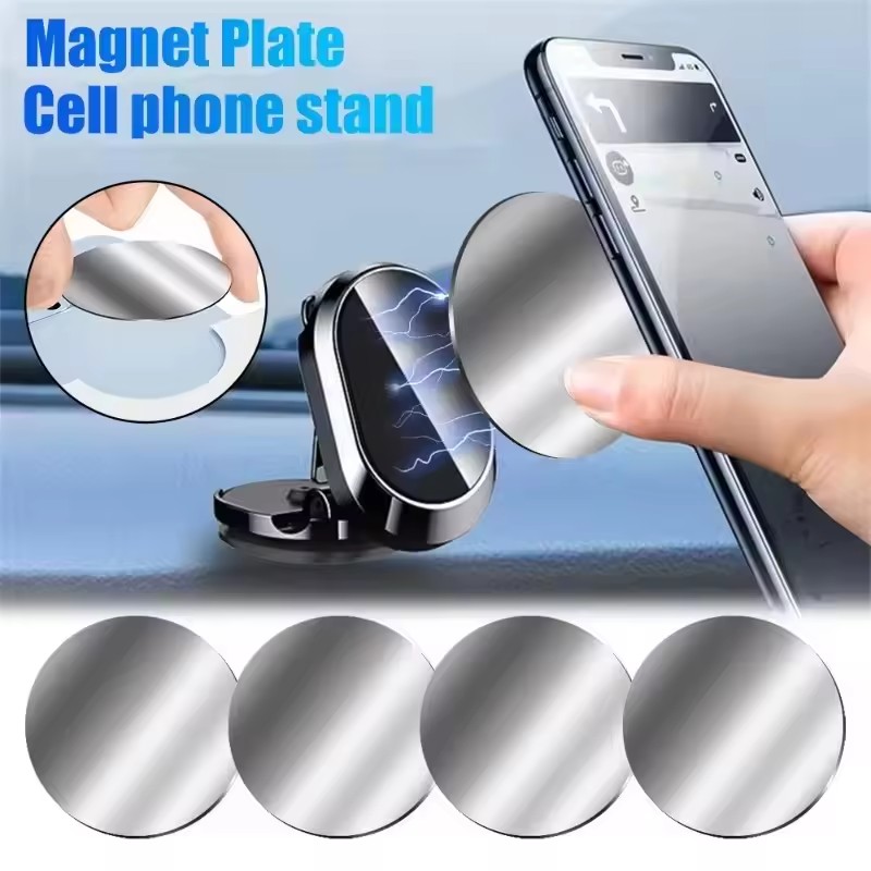 1/50Pcs Magnetic Metal Plate F - огляд і ціна Phone Accessories Holder Car