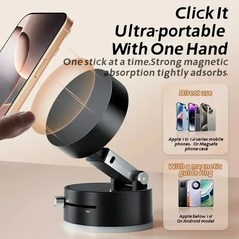High Performance Magnetic Vacu - огляд і ціна Phone Accessories Holder Car