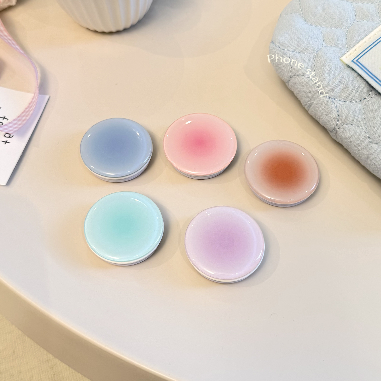 Ins Style Gradient Phone Grip  - огляд і ціна Phone Accessories Useful