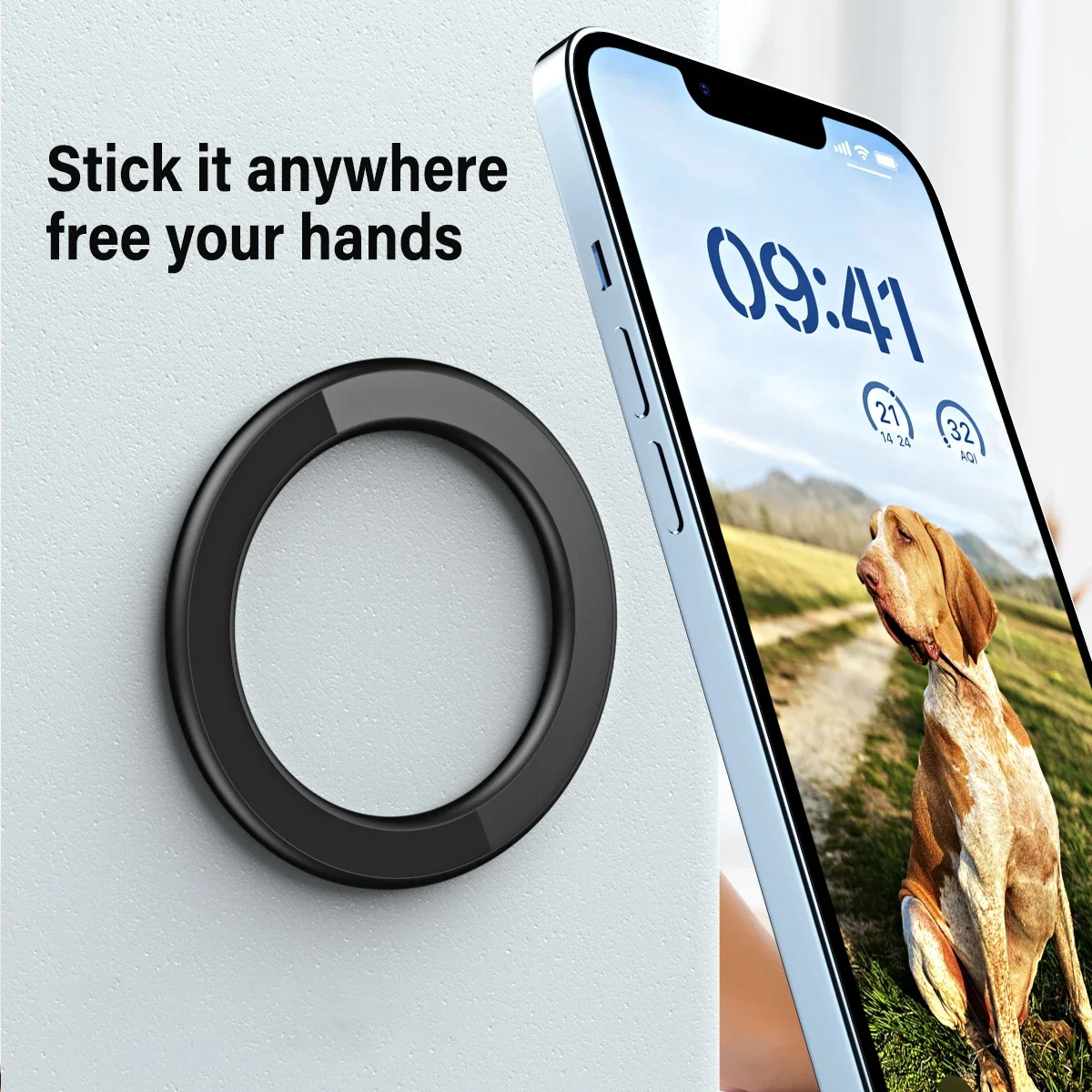 For MagSafe Magnetic Ring Hold - огляд і ціна Phone Accessories Holder Car