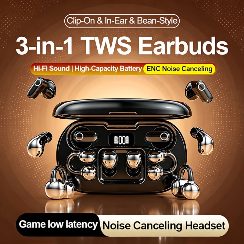 New 3 in 1 Wireless Bluetooth  - огляд і ціна Phone Accessories Amazon