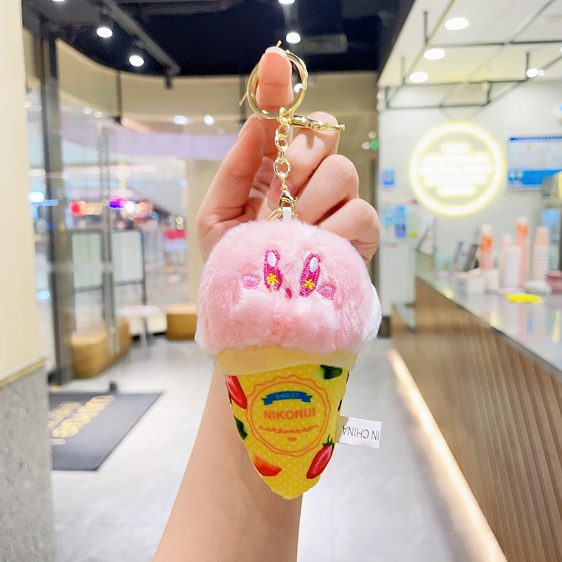 12CM Kirby Ice Cream Plush Cha - огляд і ціна Phone Accessories Charms