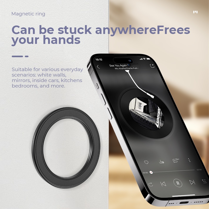 For Magsafe Strong Magnetic Ri - огляд і ціна Phone Accessories Holder Car