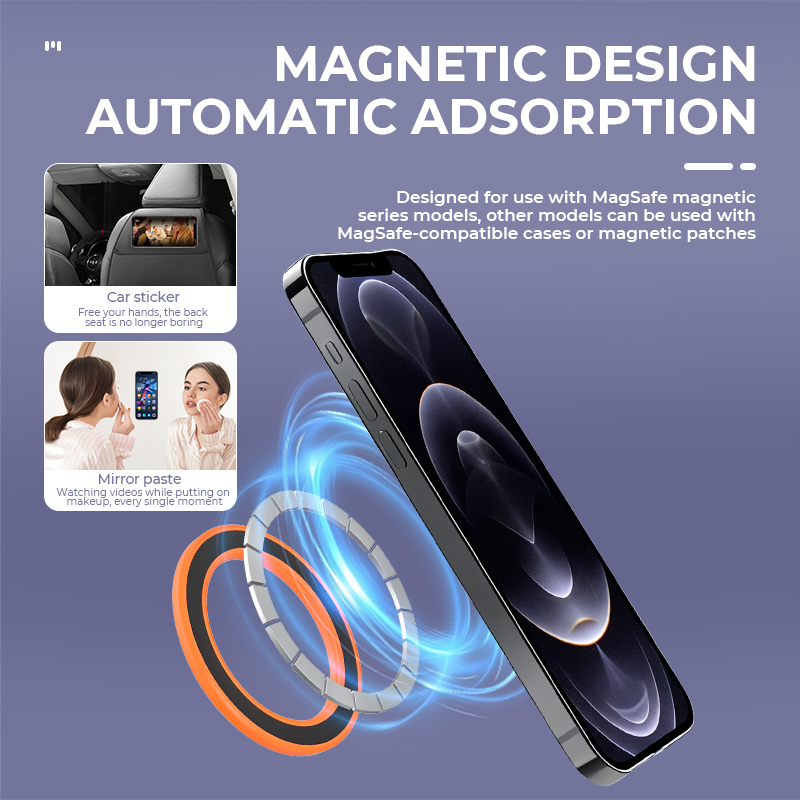 For Magsafe Strong Magnetic Ri - огляд і ціна Phone Accessories Holder Car