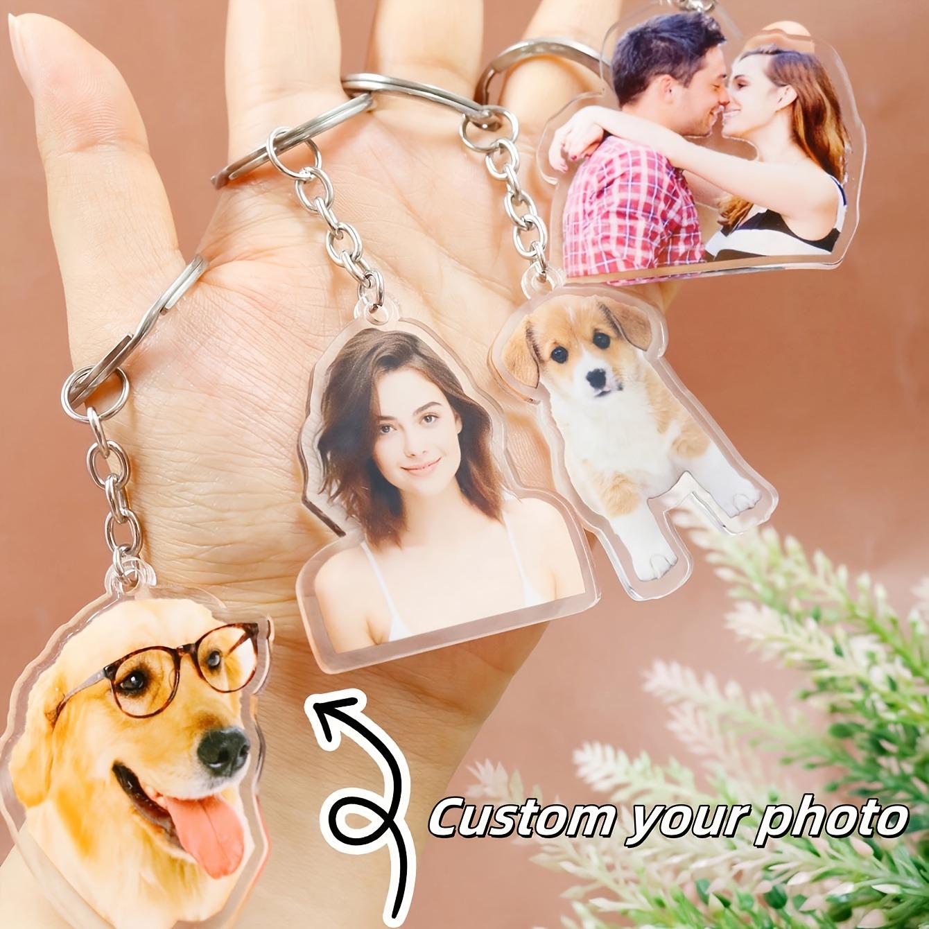 1 Custom Photo Acrylic Keychai - огляд і ціна Phone Accessories Charms