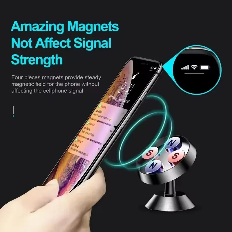 Magnetic Car Phone Holder Magn - огляд і ціна Phone Accessories Holder Car