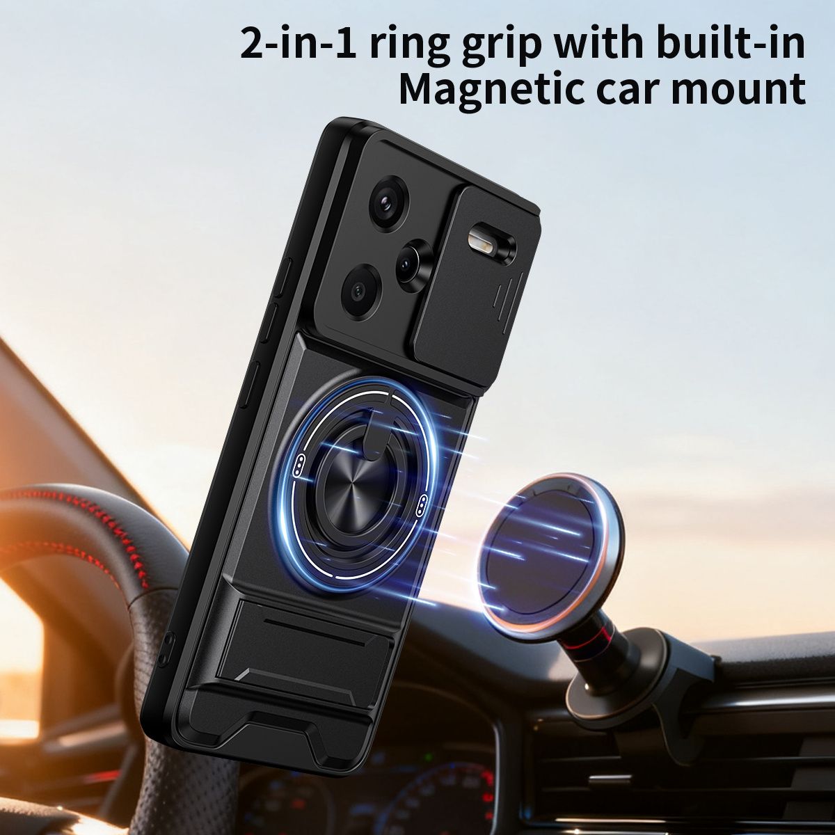 Lens Slide Camera Phone Case f - огляд і ціна Phone Accessories Holder Car