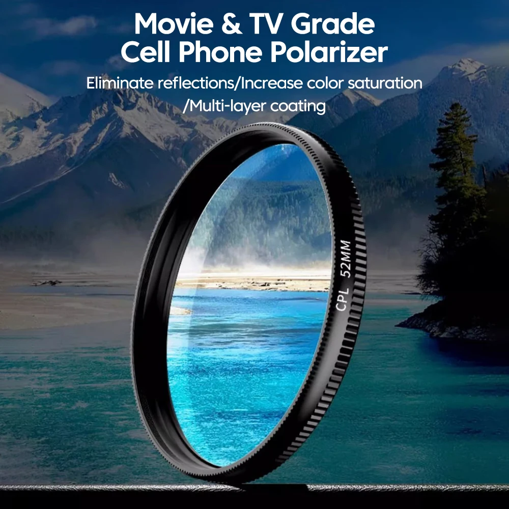 New 52mm CPL Mobile Phone Lens - огляд і ціна Phone Accessories Useful