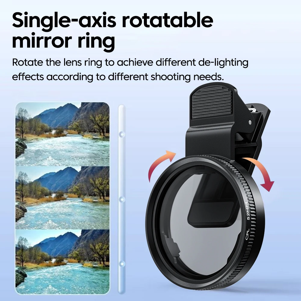 New 52mm CPL Mobile Phone Lens - огляд і ціна Phone Accessories Useful